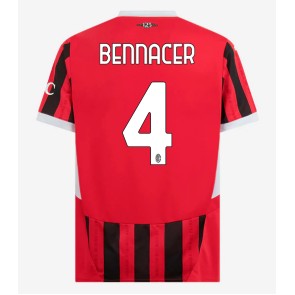 Billiga AC Milan Ismael Bennacer #4 Hemmatröja 2024-25 Kortärmad